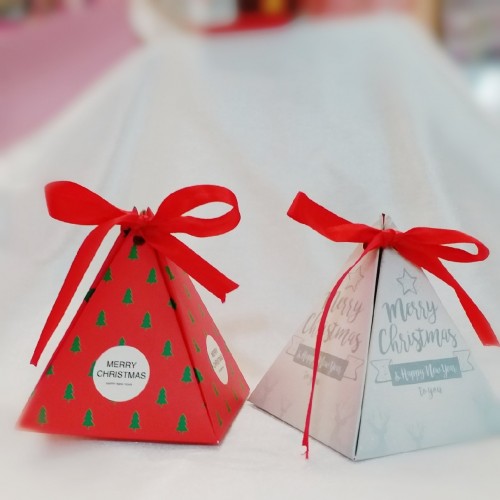聖誕節  三角禮盒
