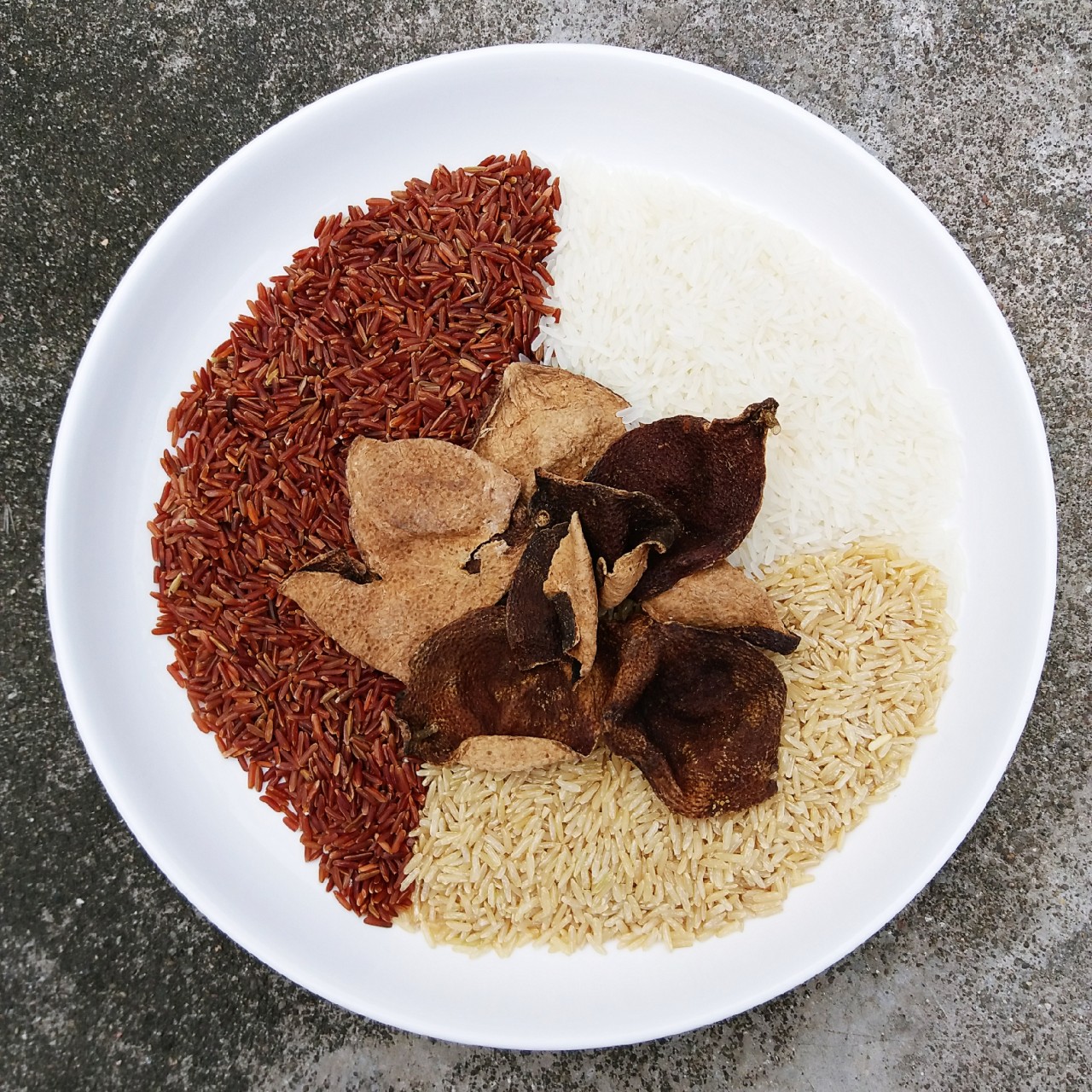 《陳皮炒米茶》
